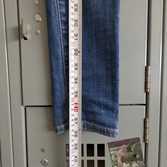 Ralph Lauren Denim & Supply Low-rise Blue Distressed Skinny Jeans - Picture 10 of 10